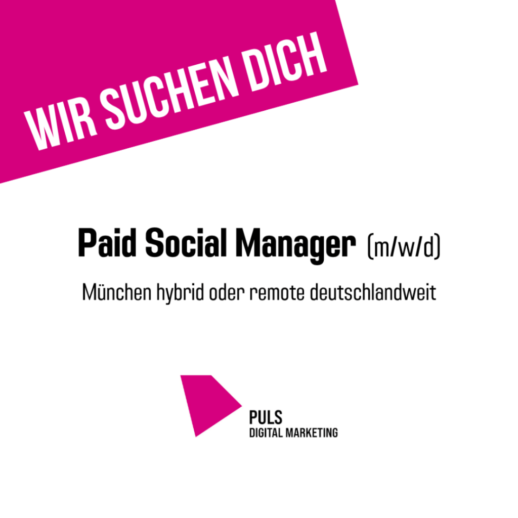 Paid Social Manager